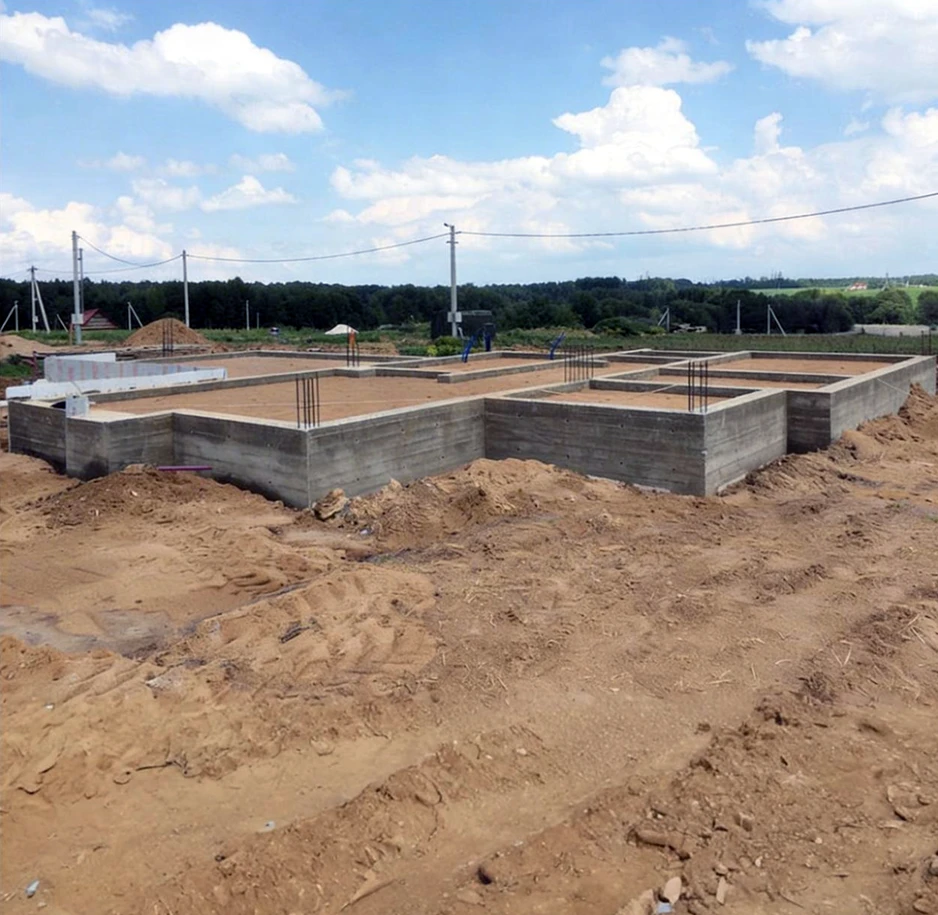 Ленточный фундамент